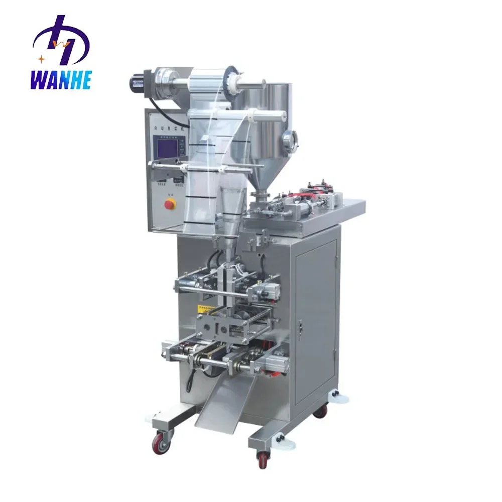 WHIII-S500 Automatic Cream Ketchup Bottle Chili Sauce Jam Servo Liquid Water Milk Juice Edible Oil Packing Machine