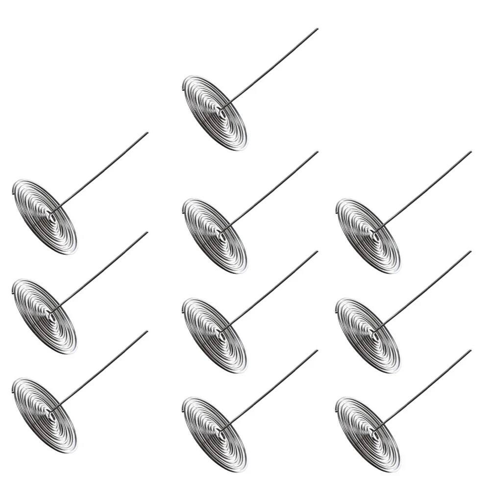 

10pcs Tea Pot Spout Filter Stainless Steel Spring Strainers Uniform Leakage Easy Clean Teapot Accessories Gift