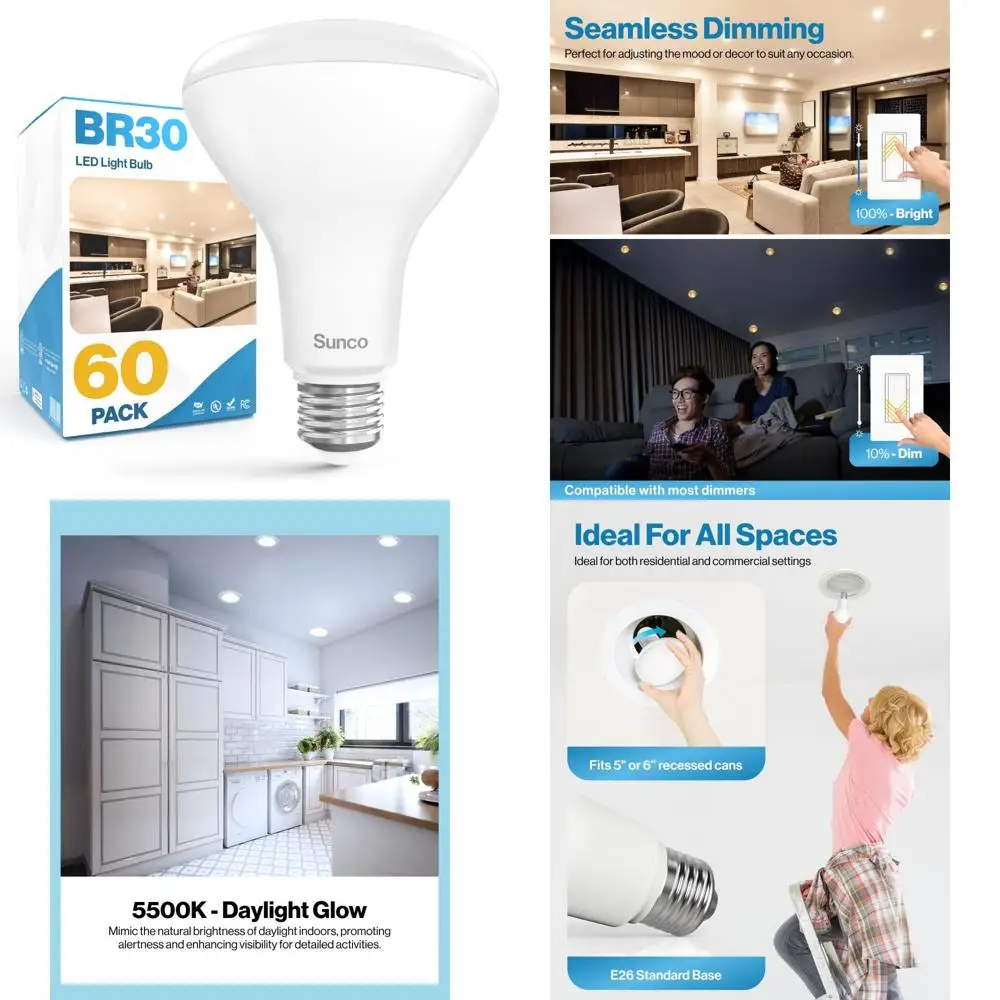 Led BR30 60-Pack Re…