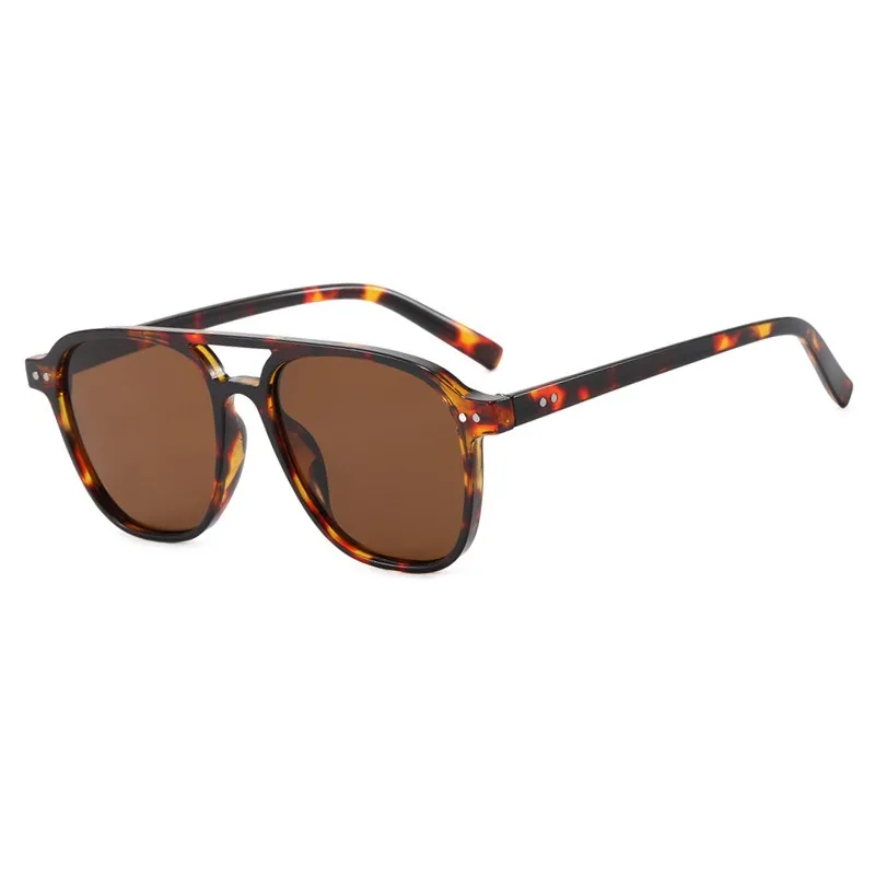 

Fashion Frame Sunglasses for Women UV400 Protection Shade Double GirderSun Glasses