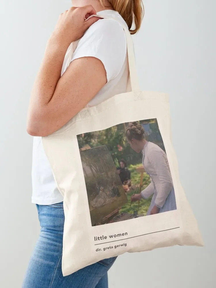 minimalist little women poster Tote Bag tote bag large size bags eco bag folding bags luxury women