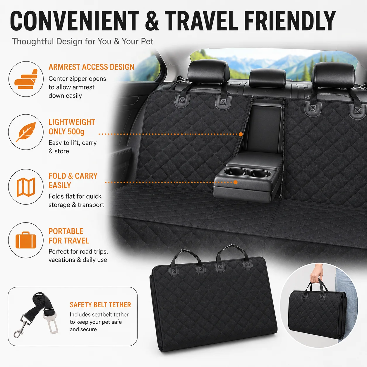 Thumbnail 3 - #40 Latest Dog Car Seat Covers Offers