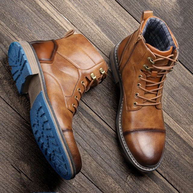 Men's 6 inch dress boots hot sale