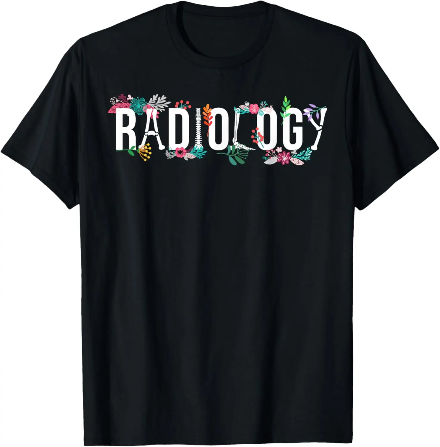 

Футболка Radiology Technologist Flowers Rad Tech