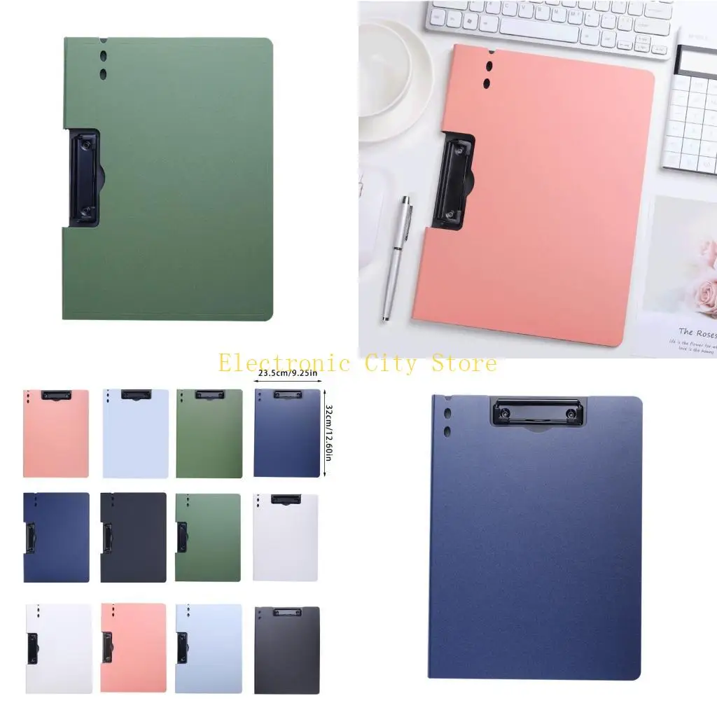 

Multipurpose Document Organiser Clipboard Folder With Metal Clip 12.6x9.25Inch HU8D