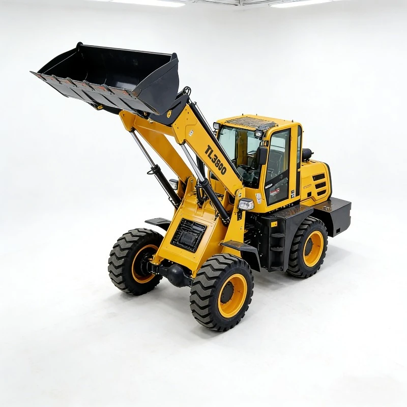 Construction Equipment 3 Ton Diesel Wheel Loader Front Loader With Powerful Motor