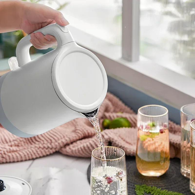 

Household Anti-scalding Fast Kettle Portable Kettle Electric Kettle 1.5L Large Capacity 304 Stainless Steel Seamless Liner