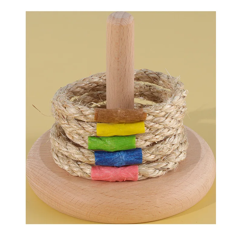 Ringen + Houten Basisset Gooien Ring Toss Tuin Buitensporten Speelgoed Gooien Kinderen Ouder-kind PK Snelheidstraining Gooien Games