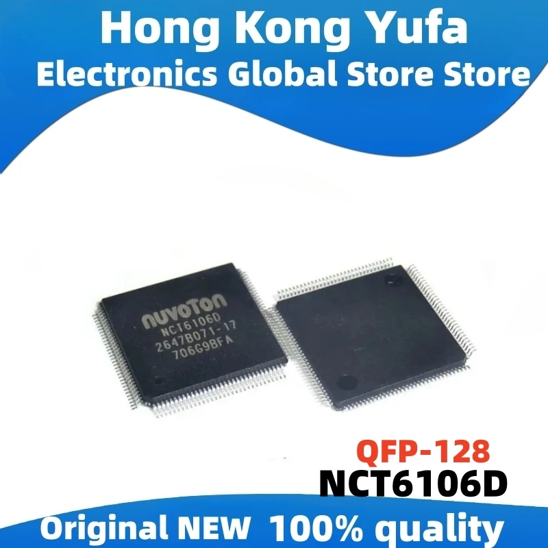 (1-5piece) 100% New NCT6106D QFP-128 Chipset