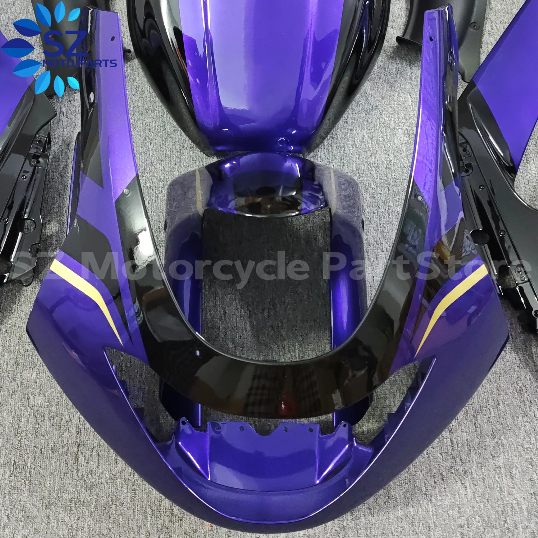Motorcycle Injection Mold ABS Fairing Kits Fit For Yamaha YZF 600 1997 - 2007 YZF600 97 98 99 00 01 02 03 04 05 06 07 Fairings