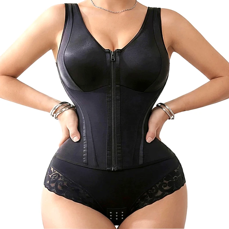 AfruliA Body gainant amincissant intégral, Fajas colombien, Corset de compression haute pour la taille, Étape 2