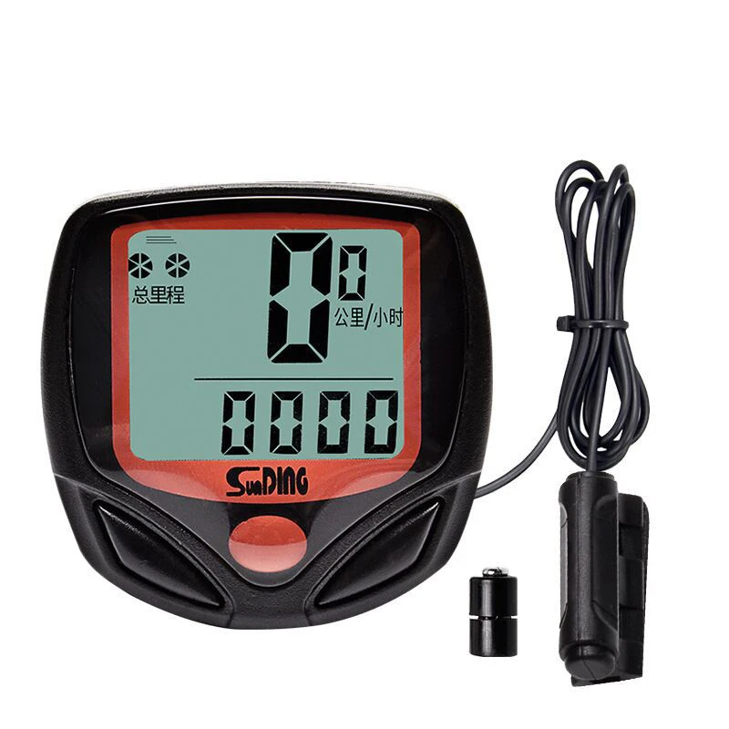 Bicycle Speedometer, Waterproof Wired Digital Bike Ride Speedometer Odometer Cycling Speed Counter Code Table Bike Accessories