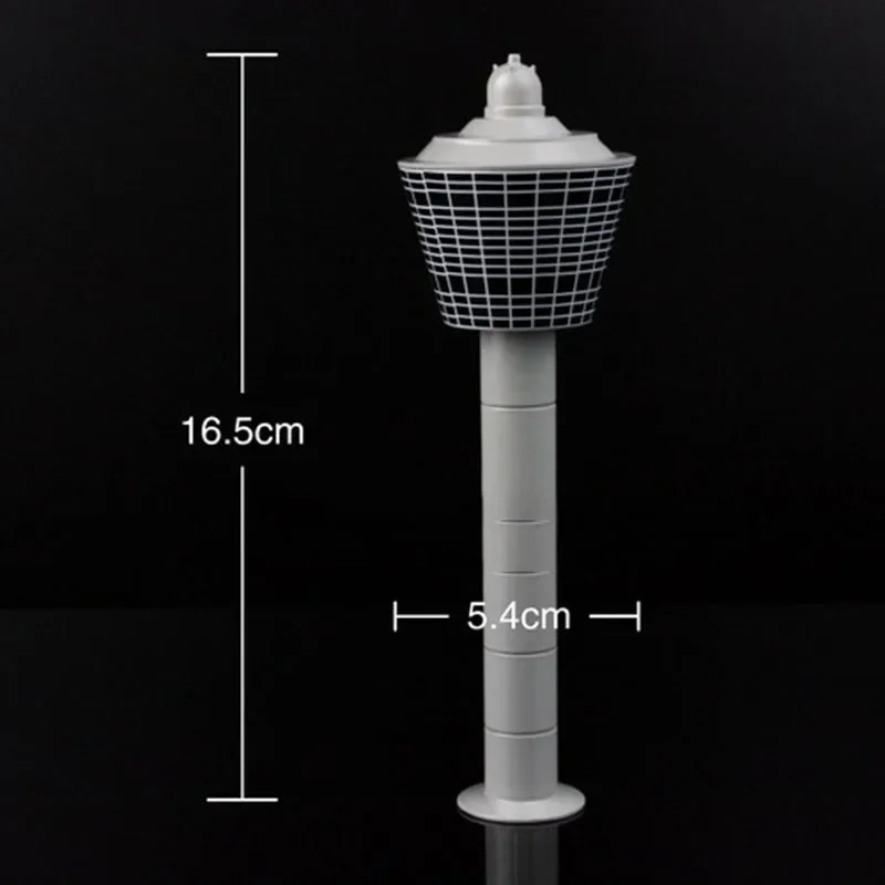 1:400 Airport Passenger Airport control CCTV tower set model for  airport model aircraft plane scene display toy