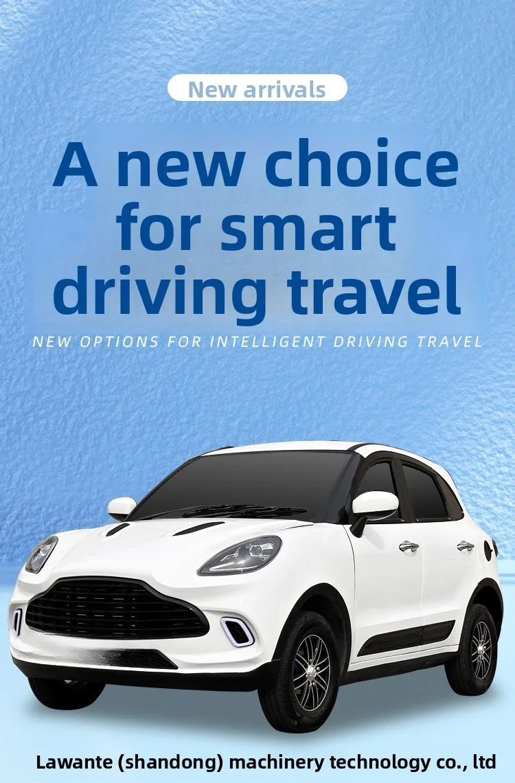 Nueva energía viejo Le eléctrico de cuatro ruedas para adultos, aceite y electricidad, doble uso, coche totalmente cerrado de cuatro ruedas