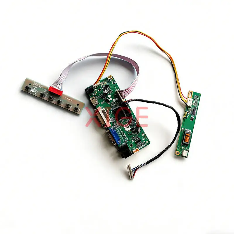 For LTD133EWMZ LT133DEVJK00 LTD133KX2S LP133WX1 LCD Matrix Drive Board Kit DIY VGA+DVI+HDMI 1-CCFL LVDS 20-Pin 1280x800 1280*800