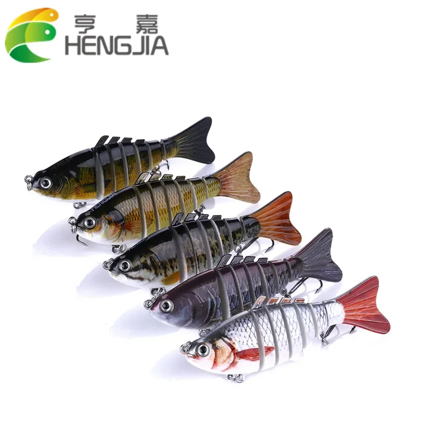 Lure 10CM 15.4G Multi-section Fish Diving Plastic Hard Bait Fake Bait Vibrating Swinging To Death Temptation Swimming Bait Sissy