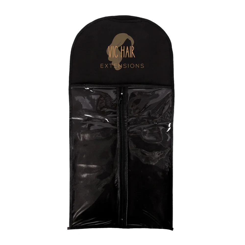 Black Hair Extension Wig Bag
