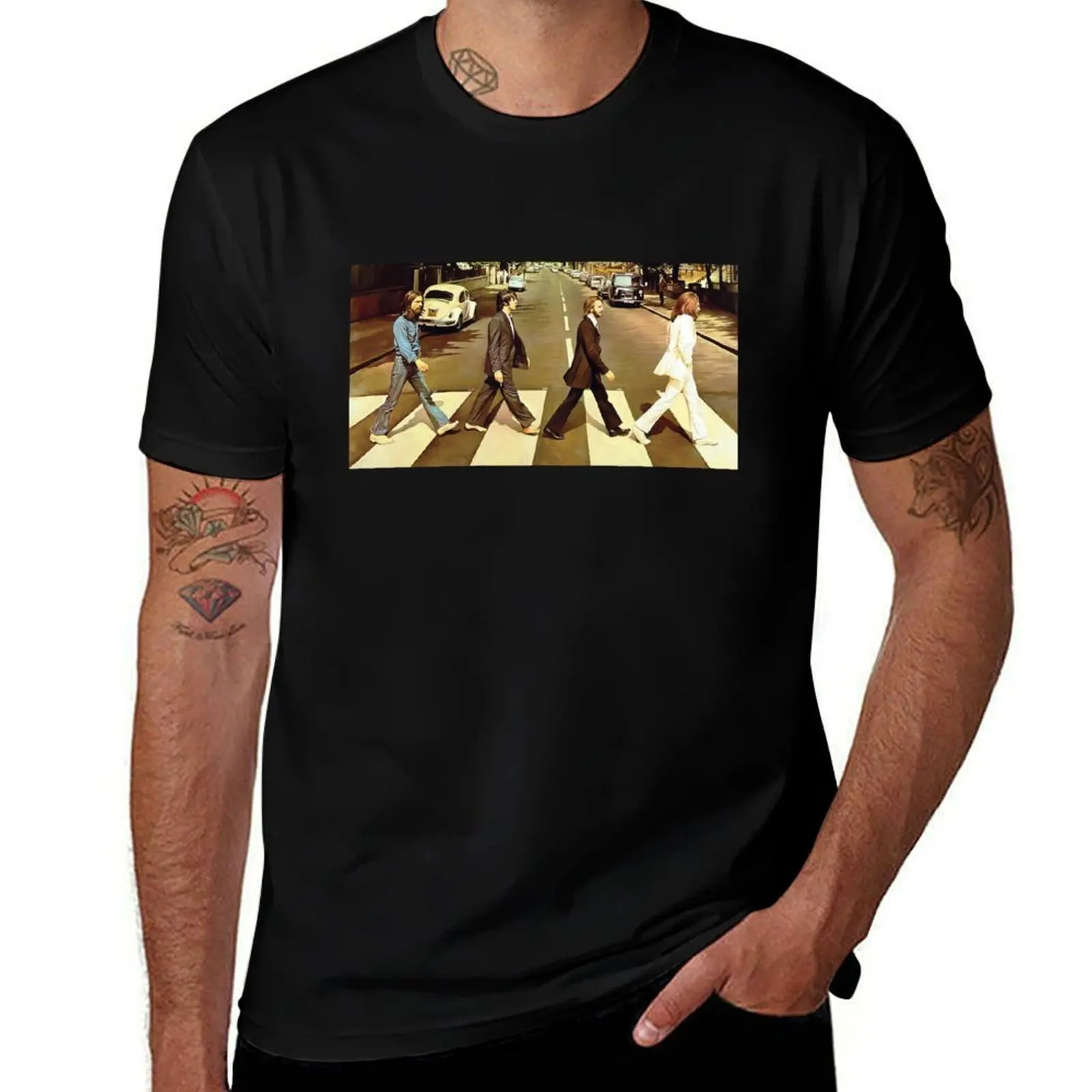 Abbey Road T-Shirt Ultra Soft Breathable Tee Top T-Shirt