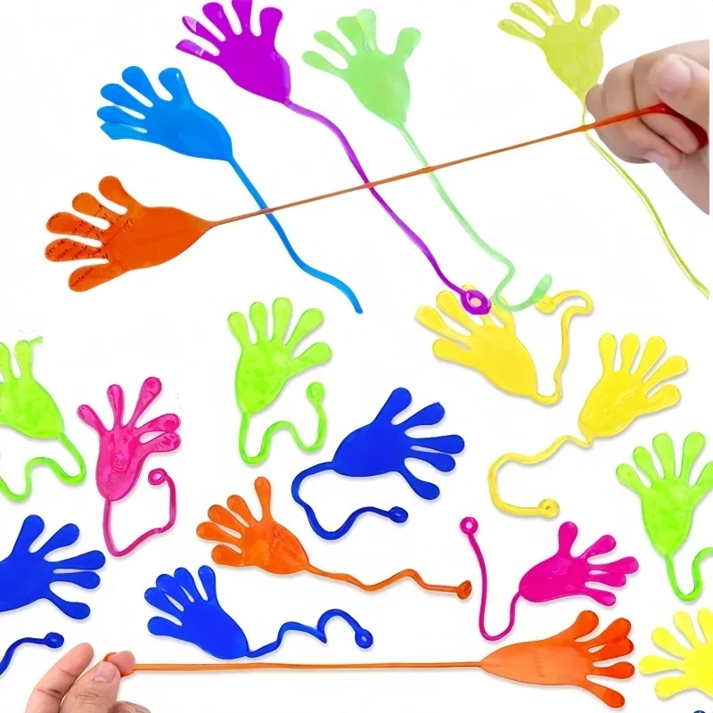 

10-30pcs Fun Sticky Hands Sensory Toys for Kids Birthday Party Favors Classroom Prizes Guest Gifts Goodie Bag Filler Kids Gift