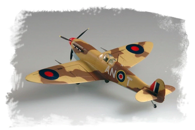 Hobbyboss 80213 1/72 Scale Spitfire Mk Vb Trop RAF  Fighter Model Collectible Toy Plastic Assembly Building Model Kit Hobby