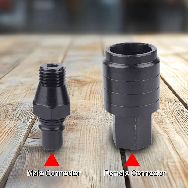 

Water Well Drilling Rig Joint Reverse Buckle Fittings Quick Disconnect Drill Connector Anti-lock Adapter Conversion Coupling