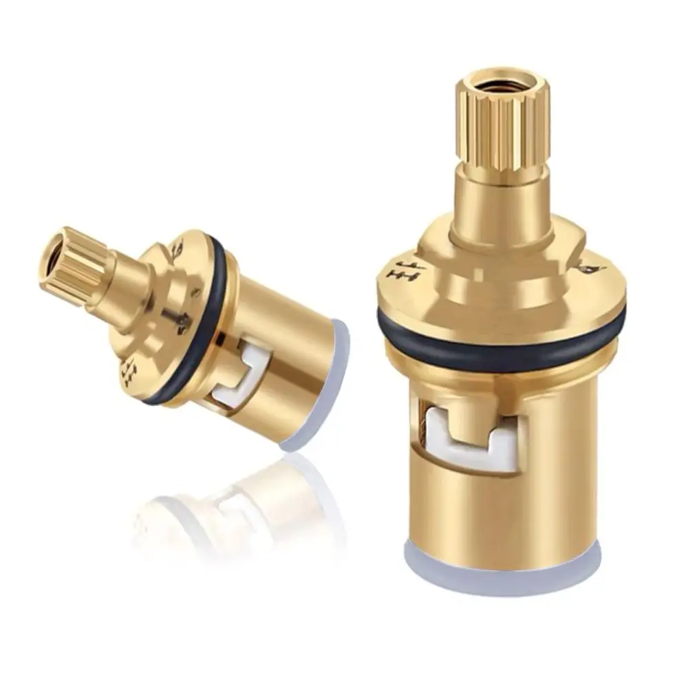 1Pcs Quick Opening Faucet Repair Accessories Easy Installation Switch Handle Faucet Replacement Part Copper Bathroom Fittings
