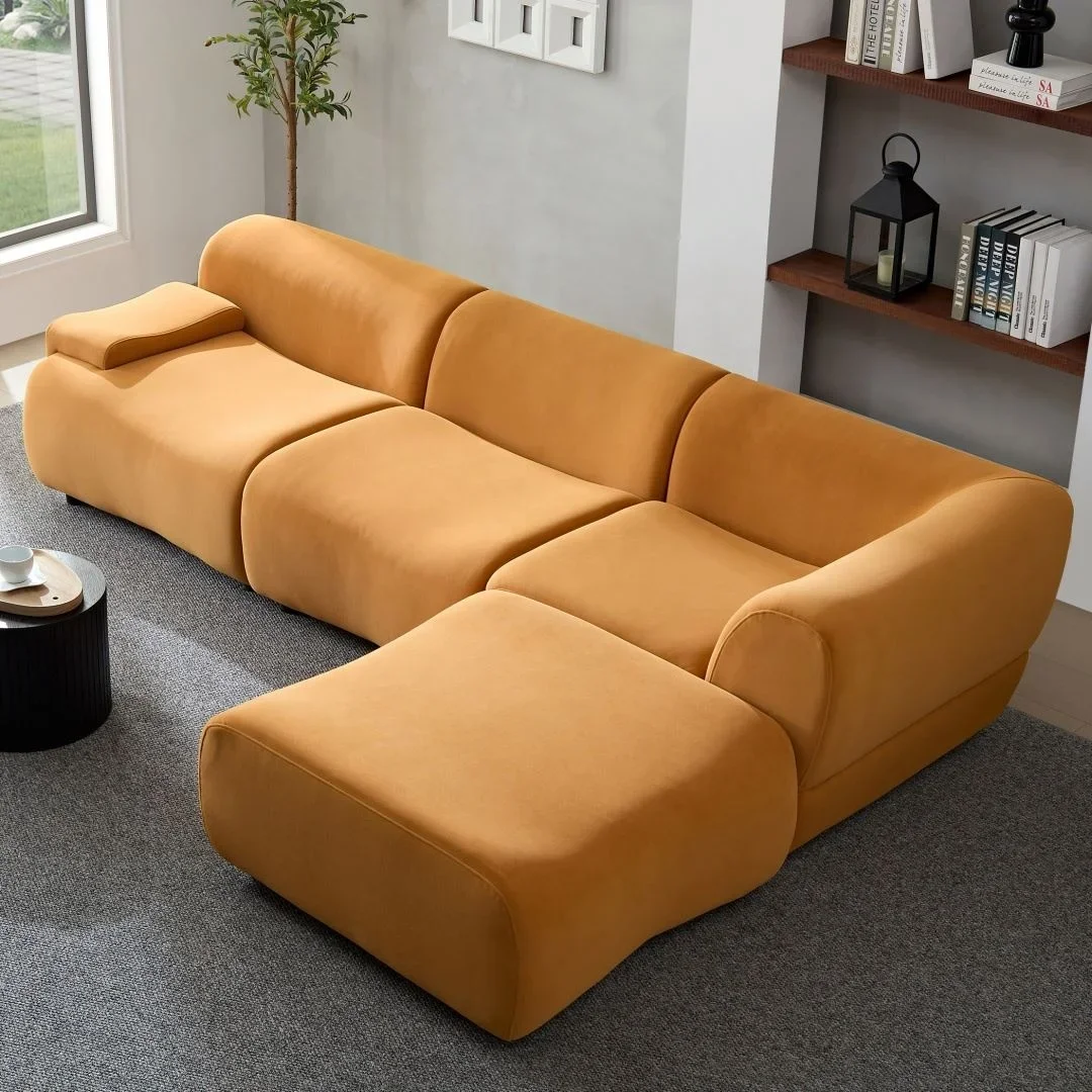 

Home Furniture Living Room Sofa Sectional Sofa Living Room Furniture Contemporary Modular Sectional Sofa Couch