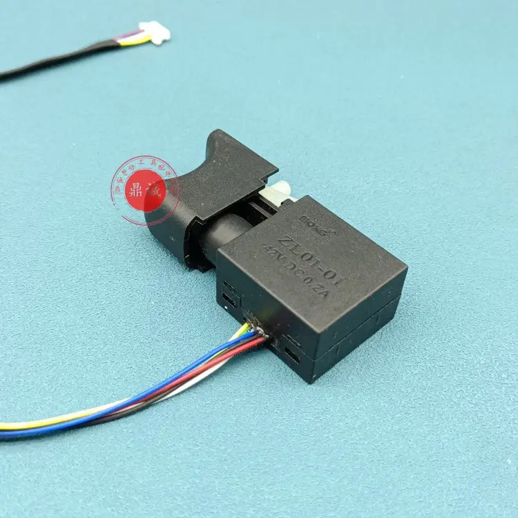 for Deli Southwest-Wei Dayi Brushless Hammer Switch Charging Lithium Battery Hammer Switch 8-pin 6-wire Hammer Switch