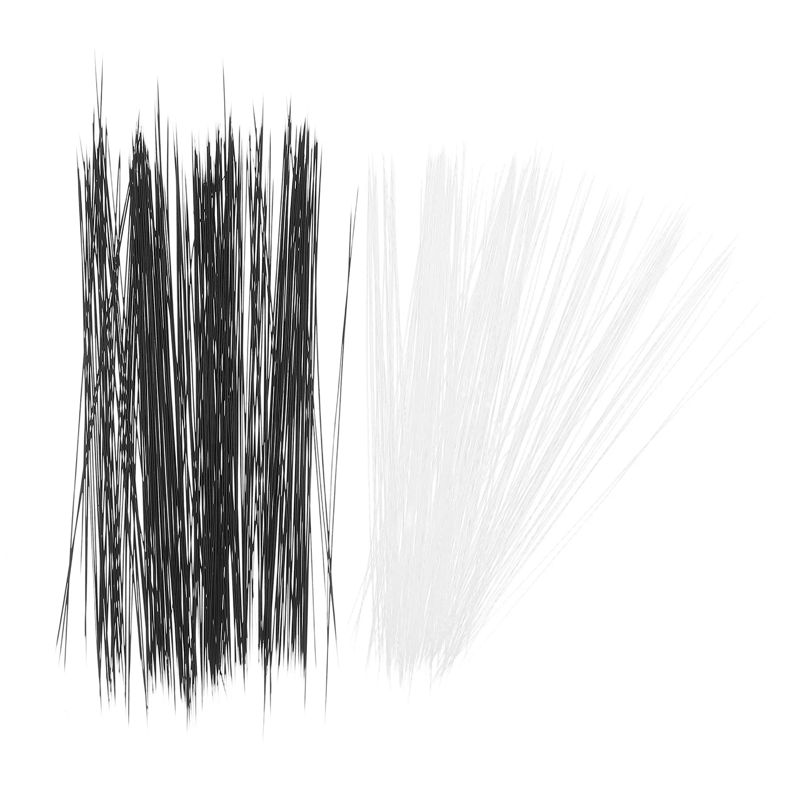 

250Pcs Artificial Simulated Cat Whiskers Realistic Beard for Needle Felting Stuffed Animals Craft Supplies Simulated Whiskers