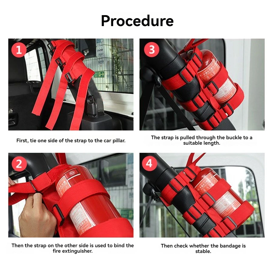 UTV Extintor Roll Bar Montado Titular, Pode Sou Maverick X3, Polaris RZR 800 900 1000 Xp Ranger, Jeep Wrangler