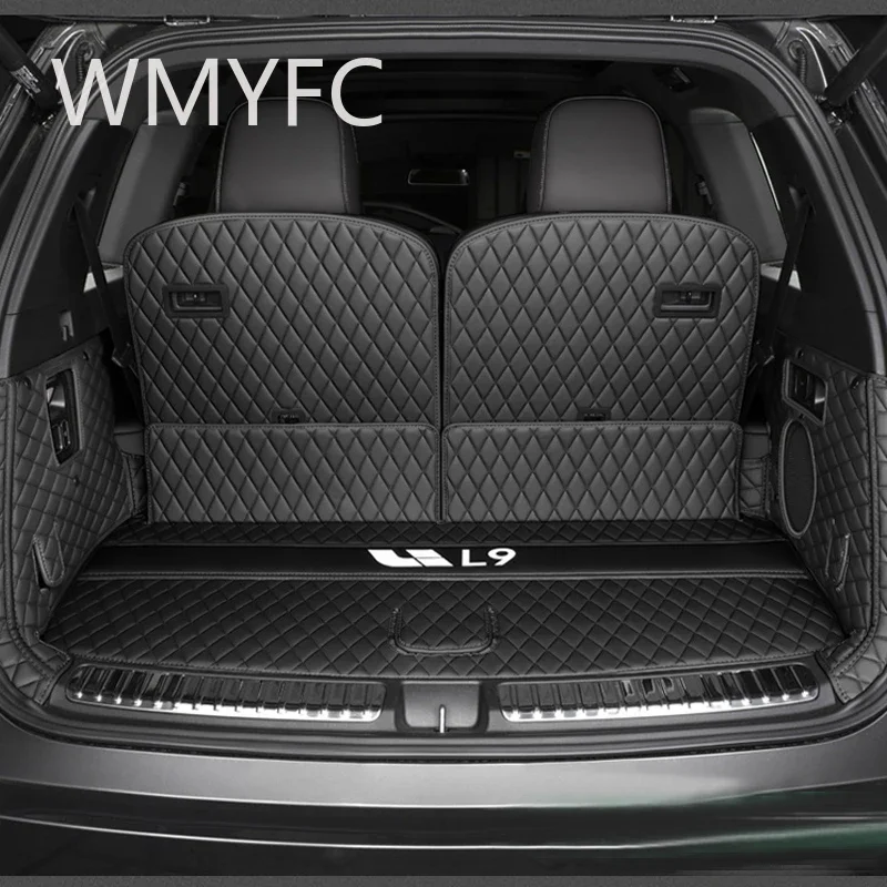 

Car Trunk Mat For Li Lixiang L9 2022-2024 Boot Mat Rear Trunk Liner Cargo Leather Floor Carpet Tray Protector Accessories Mats