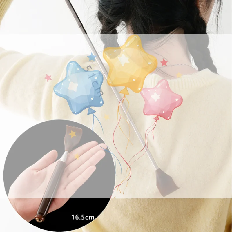 

Extendable Magnetic Ball Hackle Back Scratcher With Magnet Telescopic Scratching Backscratcher Massager Back Scraper