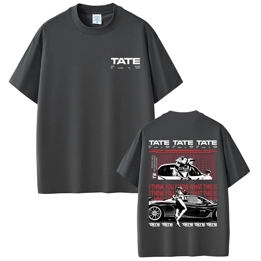 Custom Tate Mcrae So Close To What Miss Possessive 2025 World Tour T Shirt Men Women Fashion Pop Album Short Sleeve T-shirts Str