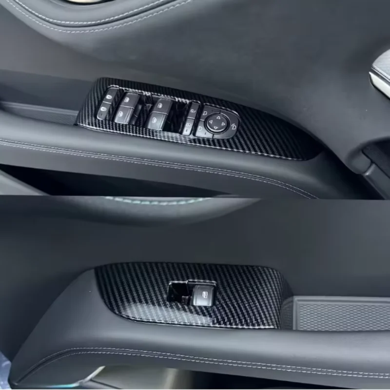 LHD RHD For BYD Sealion  07 EV 2024 2025 Interior Accessories Window Switch Panel Frame Cover Trim Interior Stickers