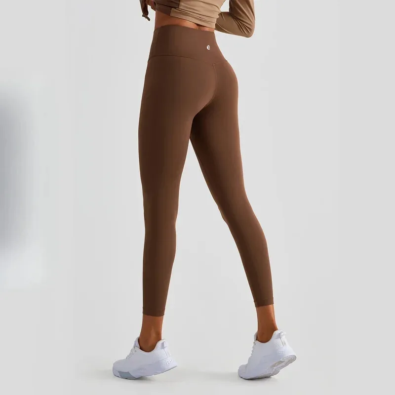 

Sun Protection Versatile Yoga Pants Fitness Pants Women's Wired Sports Tight Peach Hip Lift High Waist Nude Outer Wear