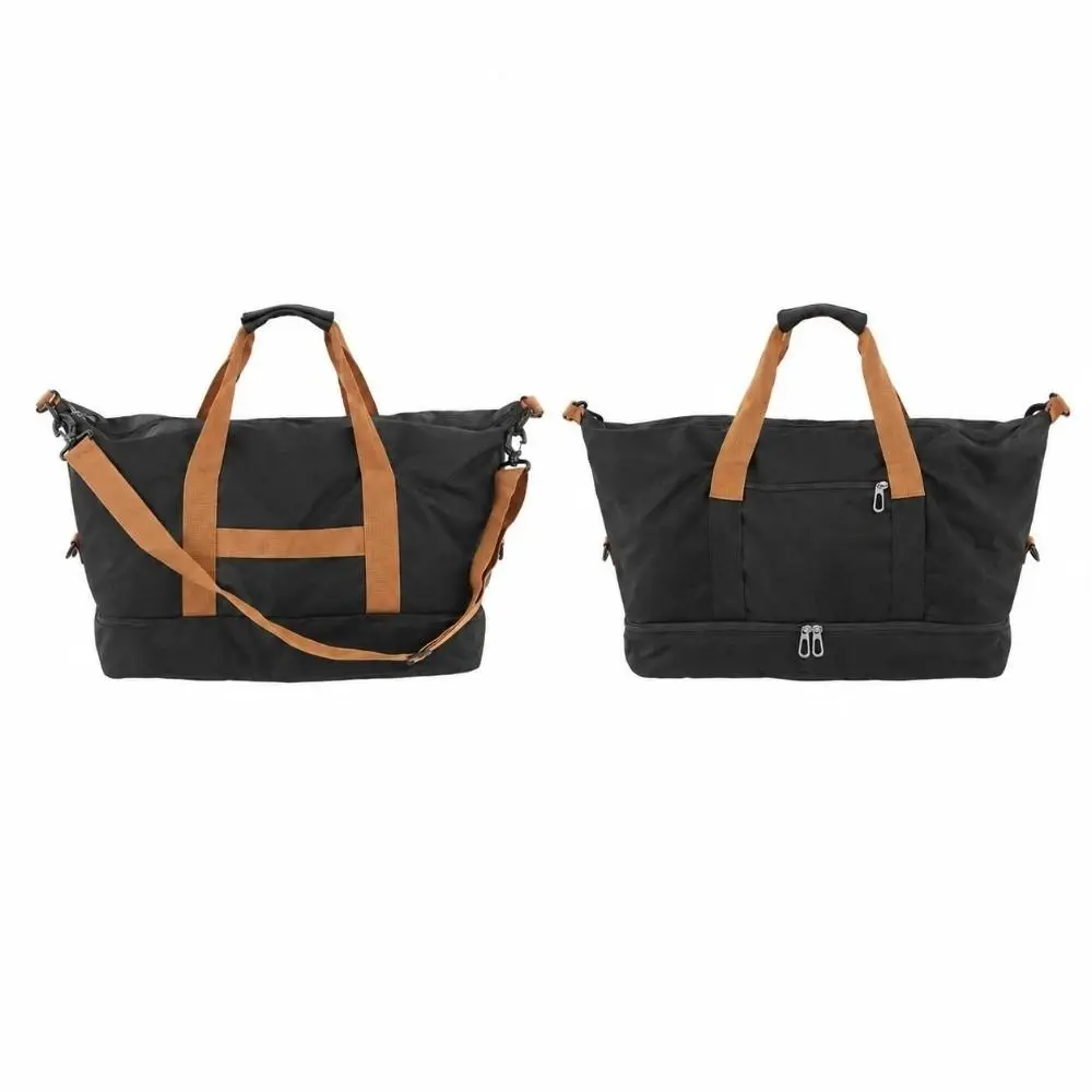 Large Capacity Dry Wet Separated Travel Duffel Bag Oxford Cloth Adjustable Strap Gym Case Personal Item Pouch Workout