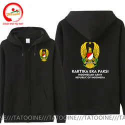 Army Indonesia Indonesian IDN ID Hoodies Sweatshirts Men Indonesian Armed Forces Military Tactical Hoody Country Fashion Hoodie