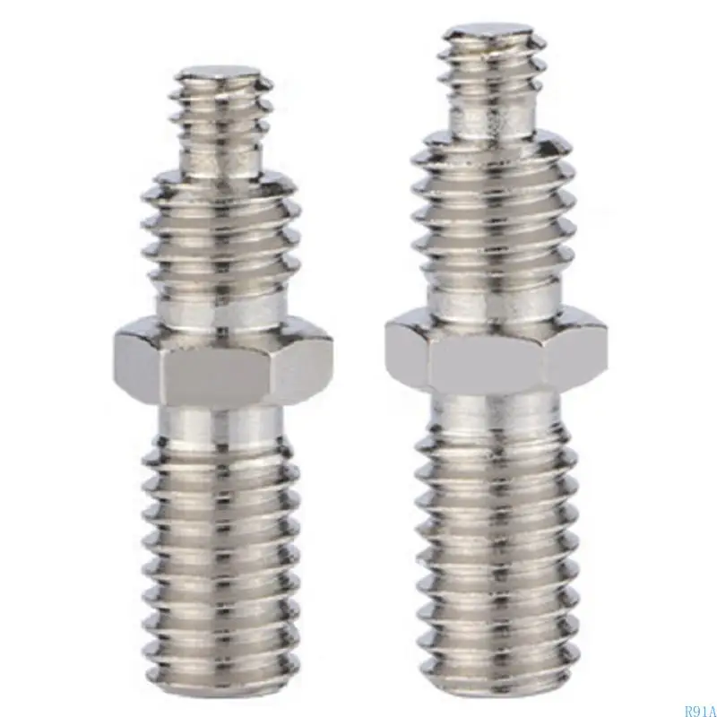 R91A 1/4 "~ 3/8"카메라 삼각대 monopod 스탠드 마운트 Quick Release 용 나사 어댑터