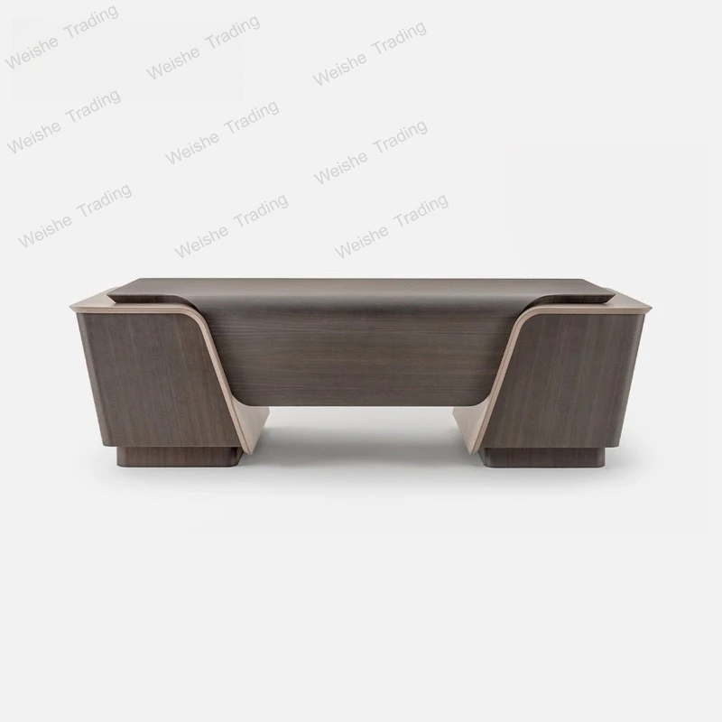Italian minimalist desk upscale boss desk