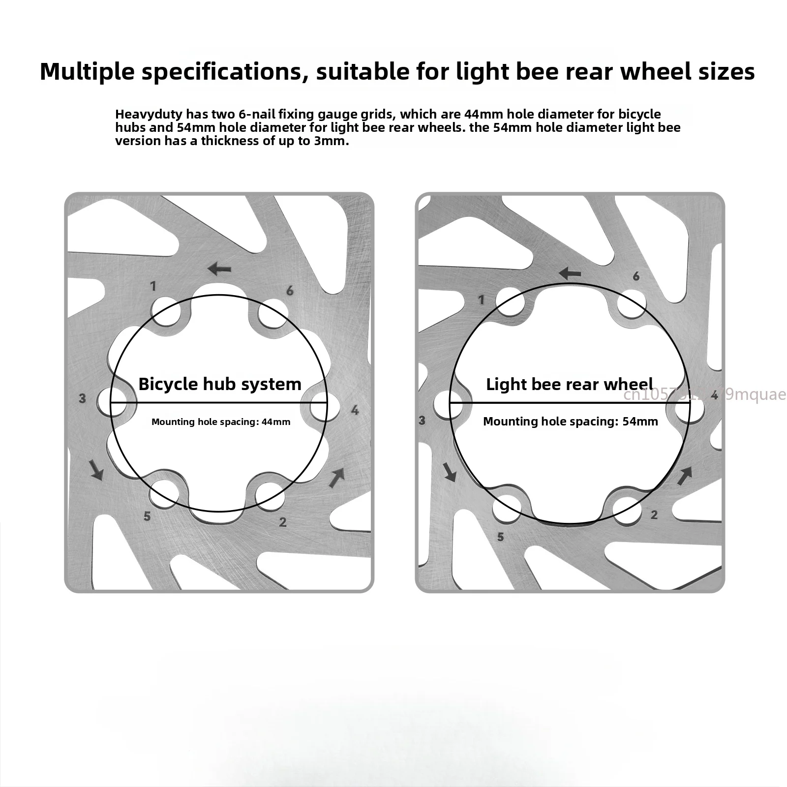 Brake Disc, Wasp Disc, Heavy Duty, Heavy Mountain Bike Disc