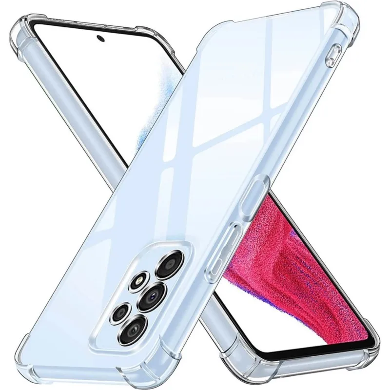 Thick Air-Bag Clear Case for Samsung Galaxy A52 A72 A13 A23 A33 A53 A73 A04 A04S A14 A24 A34 A54 A22 A32 5G M14 M54 Cover Fundas