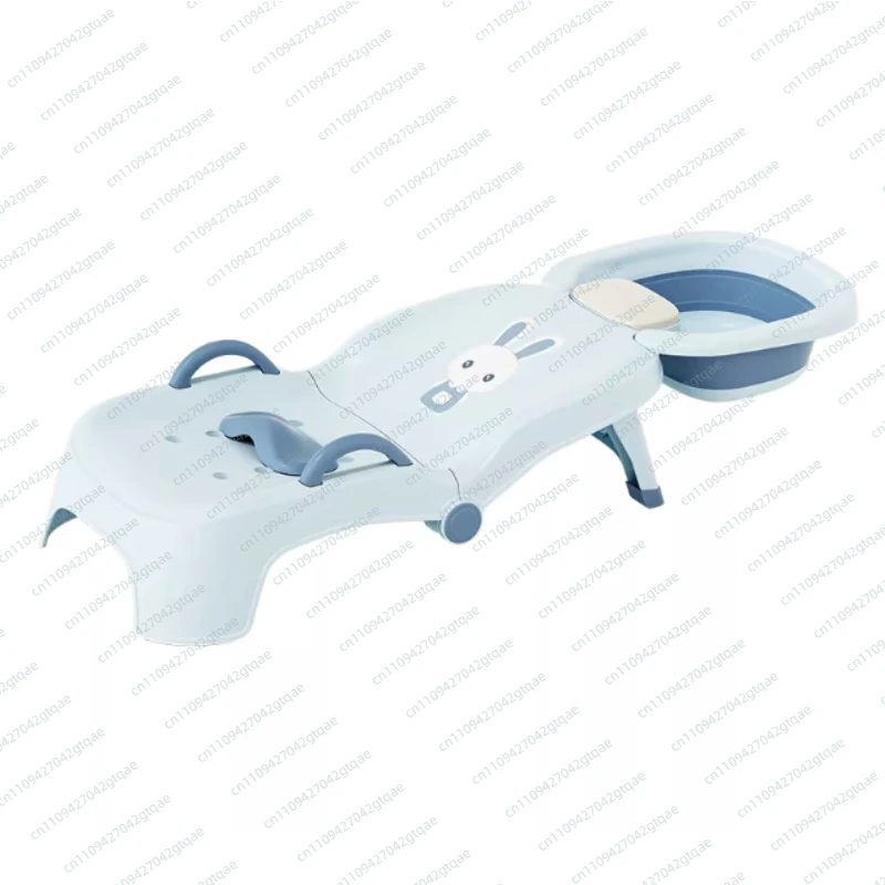 

Детская складная ванночка-лежак для мытья головы, для девочек, для домашнего использования, для мытья волос и ухода за младенцами