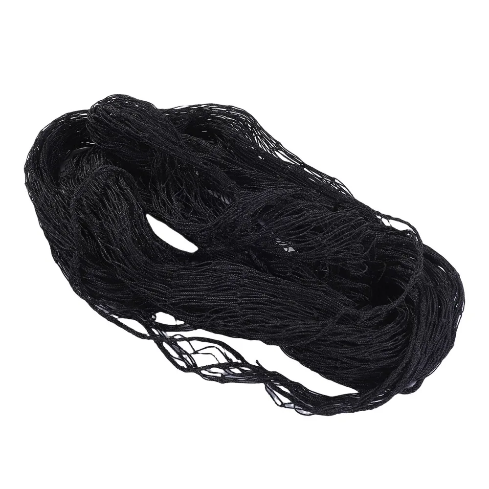 Heavy Duty PE Baseball Backstop Net Black 3x3m Baseball Netting Barrier Sports Practice Net Baseball Field Use