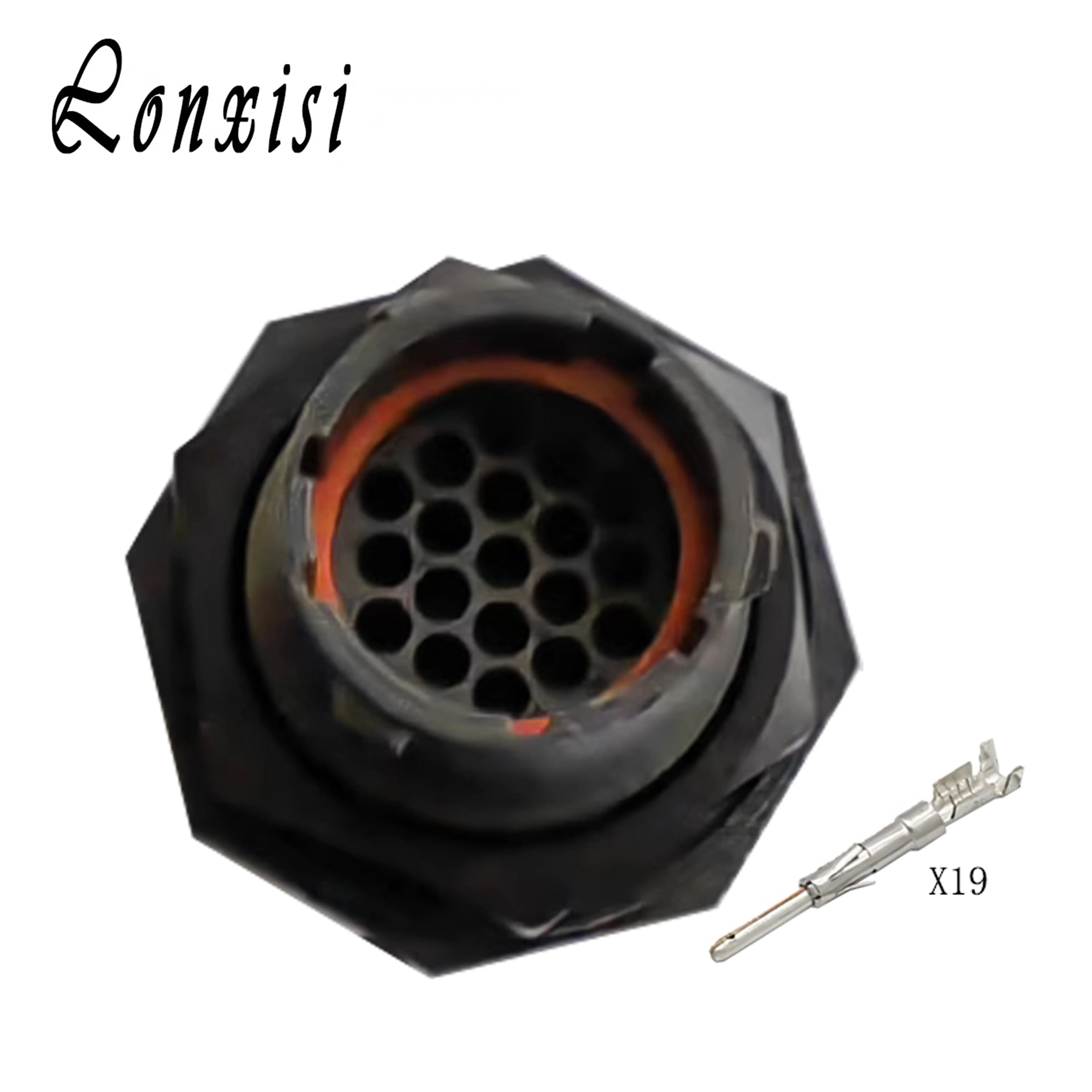 

1/5/10/20/50 Sets 19 Pin Automotive Waterproof Connector Male Or Female Wiring Plug RTS6BS14N19SHEC03 Socket For Amphenol