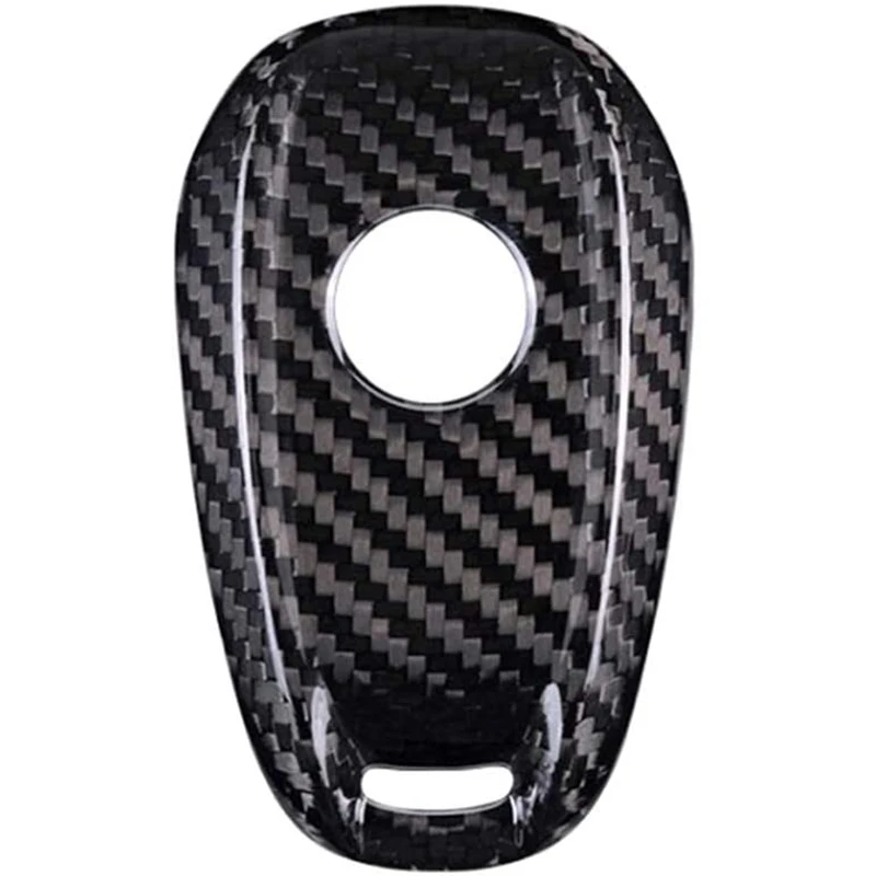 

Carbon Fiber Car Key Fob Case Cover for Alfa Romeo Giulia Stelvio 2017 Smart Car Remote Key Shell