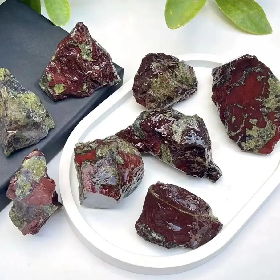 

Natural Dragon Blood Raw Stone Rough Unpolished gemstones Mineral Specimens Energy Healing Reiki Stone Home Room Decoration