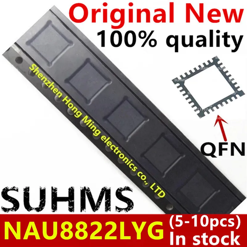 

(5-10piece)100% New NAU8822L NAU8822LYG QFN-32