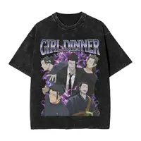Suguru Geto-Camiseta lavada Merch para chica de anime, ropa de calle para hombre y mujer, camiseta de Hip Hop, Camiseta estampada de algodón