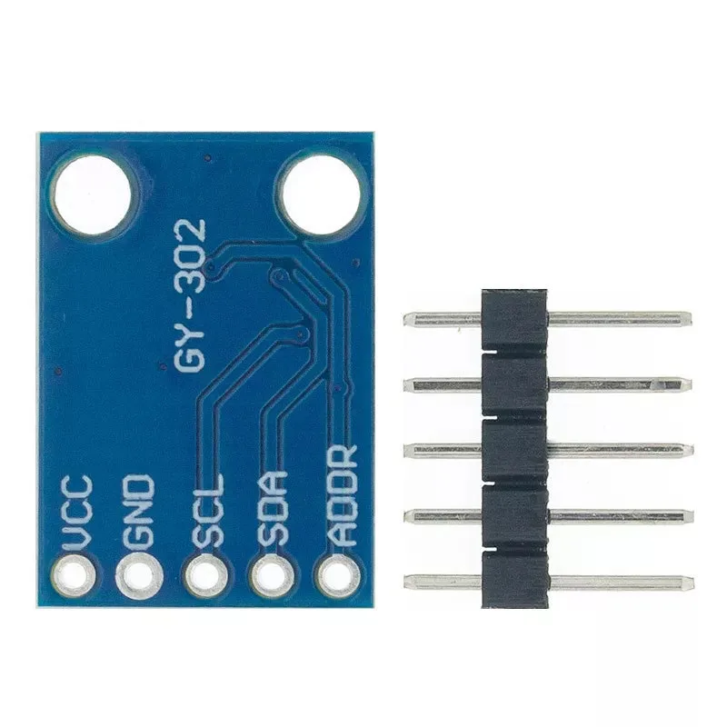 1/2~100/200Pcs GY-302 Module Digital Light Intensity Illumination Sensor BH1750FVI Ambient Light Sensor Module