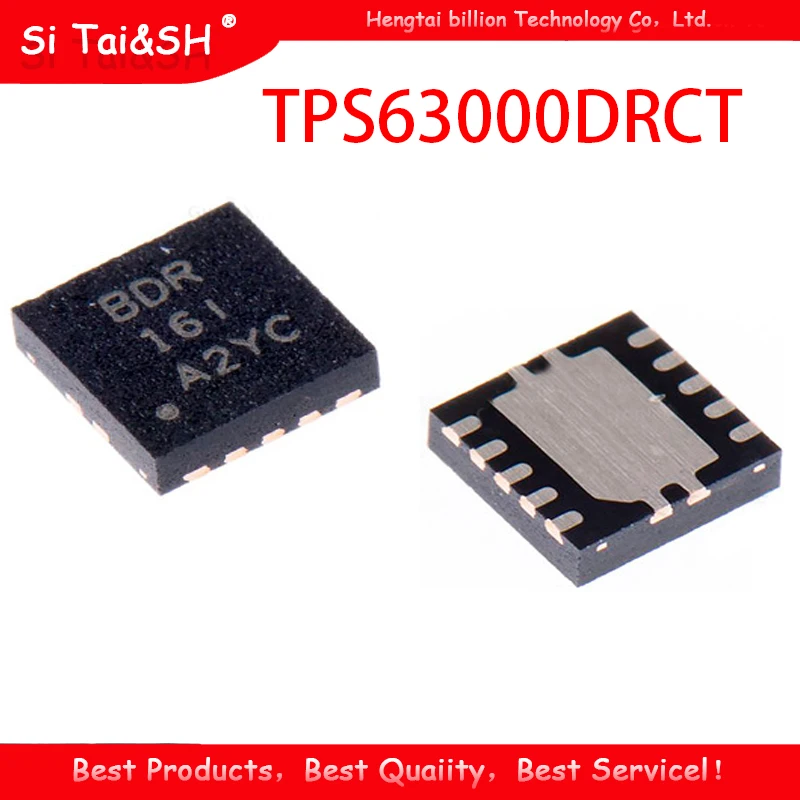 5pcs TPS63000DRCR FILHO-10 TPS63000DRCT QFN-10 TPS63000 QFN
